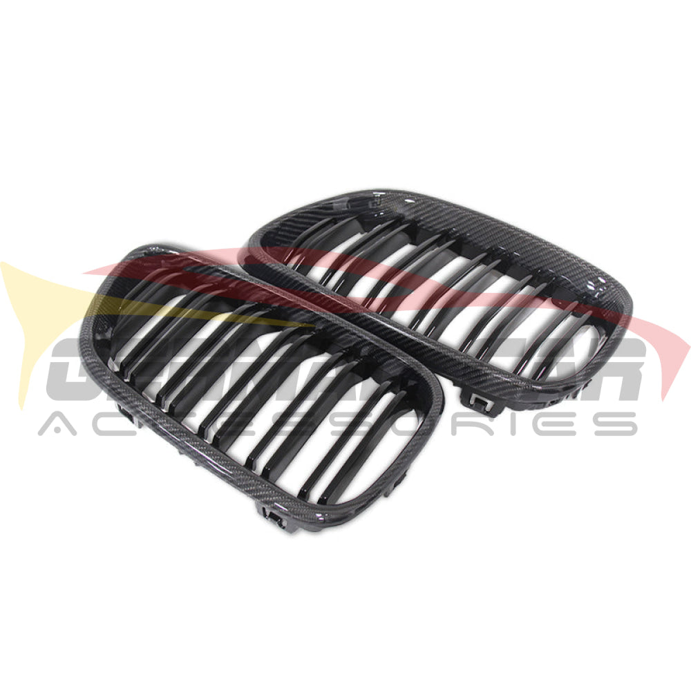 2014-2020 Bmw 2-Series Kidney Grilles | F22/f23 Carbon Fiber